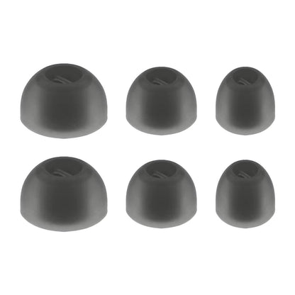 Ibley Siliconen oortips voor Bowers & Wilkins Pi5 (S2) & Pi7 (S2) zwart - Siliconen Earplug - S/M/L formaat - 3 paar - 3 maten - B&W Pi5 (S2) oortips - B&W Pi7 (S2) oortips - Ibley