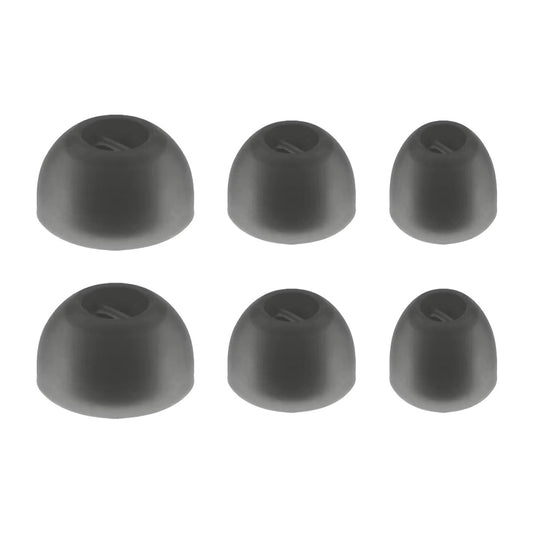 Ibley Siliconen oortips voor Bowers & Wilkins Pi5 (S2) & Pi7 (S2) zwart - Siliconen Earplug - S/M/L formaat - 3 paar - 3 maten - B&W Pi5 (S2) oortips - B&W Pi7 (S2) oortips - Ibley