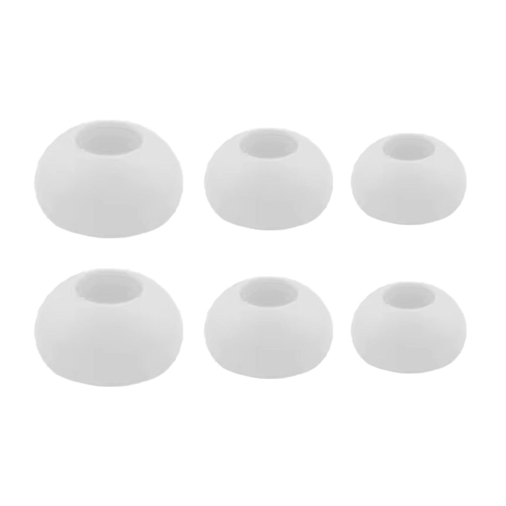 Ibley ComfortFit Siliconen oortips voor JBL Endurance Race/Run/Run2/Run BT2 Wit - Siliconen Earplug - S/M/L formaat - 3 paar - 3 maten - JBL Race/Run/Run2/Run-BT2 oortips