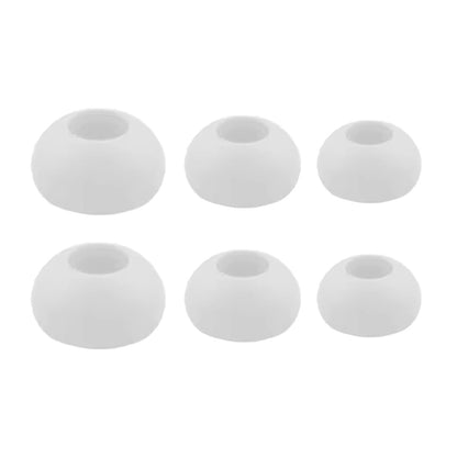 Ibley Siliconen oortips voor JBL Endurance Race/Run/Run2/Run BT2 Wit - Siliconen Earplug - S/M/L formaat - 3 paar - 3 maten - JBL Race/Run/Run2/Run - BT2 oortips - Ibley