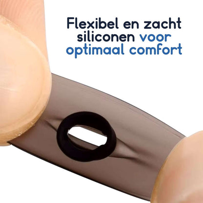 Ibley Siliconen oortips voor JBL Live Pro 2 zwart - Siliconen Earplug - S/M/L formaat - 3 paar - 3 maten - JBL Live Free 2 oortips - Ibley