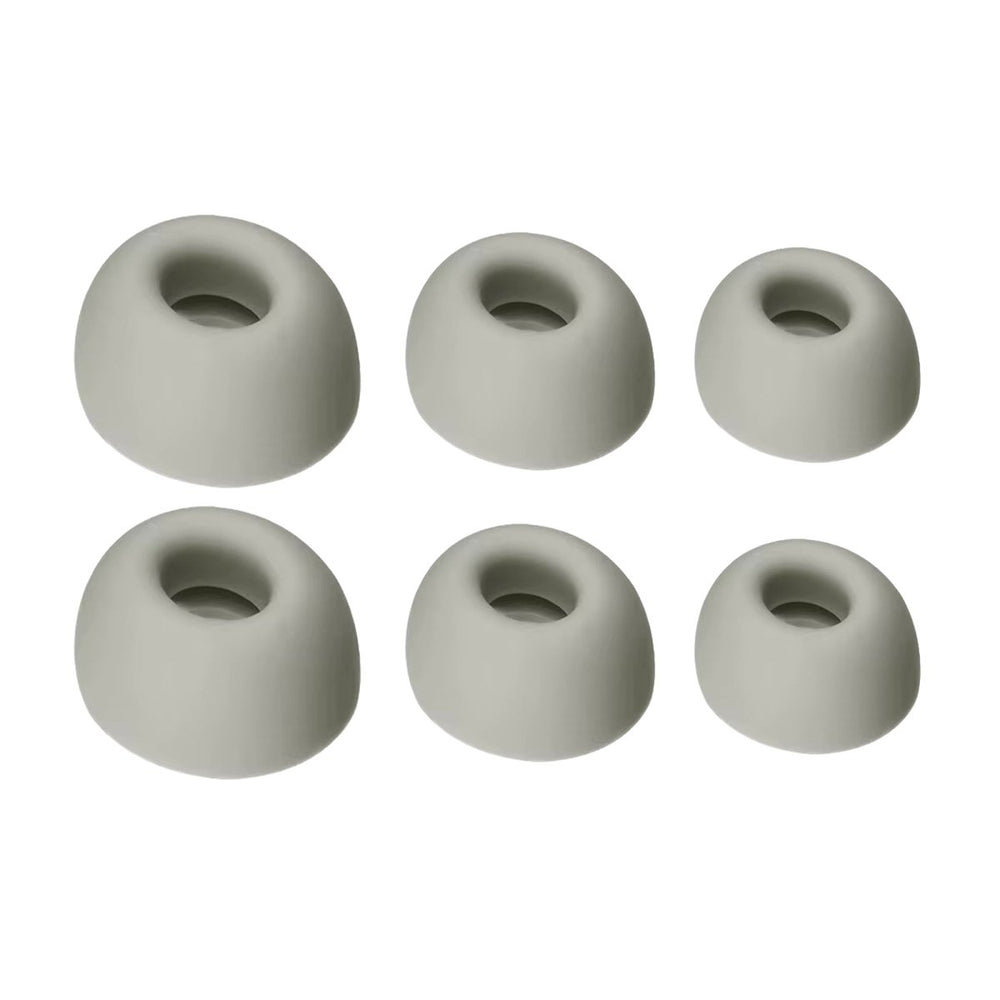 Ibley ComfortFit Siliconen oortips voor JBL Tour 2 Pro Grijs - Siliconen Earplug - S/M/L formaat - 3 paar - 3 maten - JBL Tour 2 Pro oortips