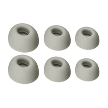 Ibley Siliconen oortips voor JBL Tour 2 Pro Grijs - Siliconen Earplug - S/M/L formaat - 3 paar - 3 maten - JBL Tour 2 Pro oortips - Ibley