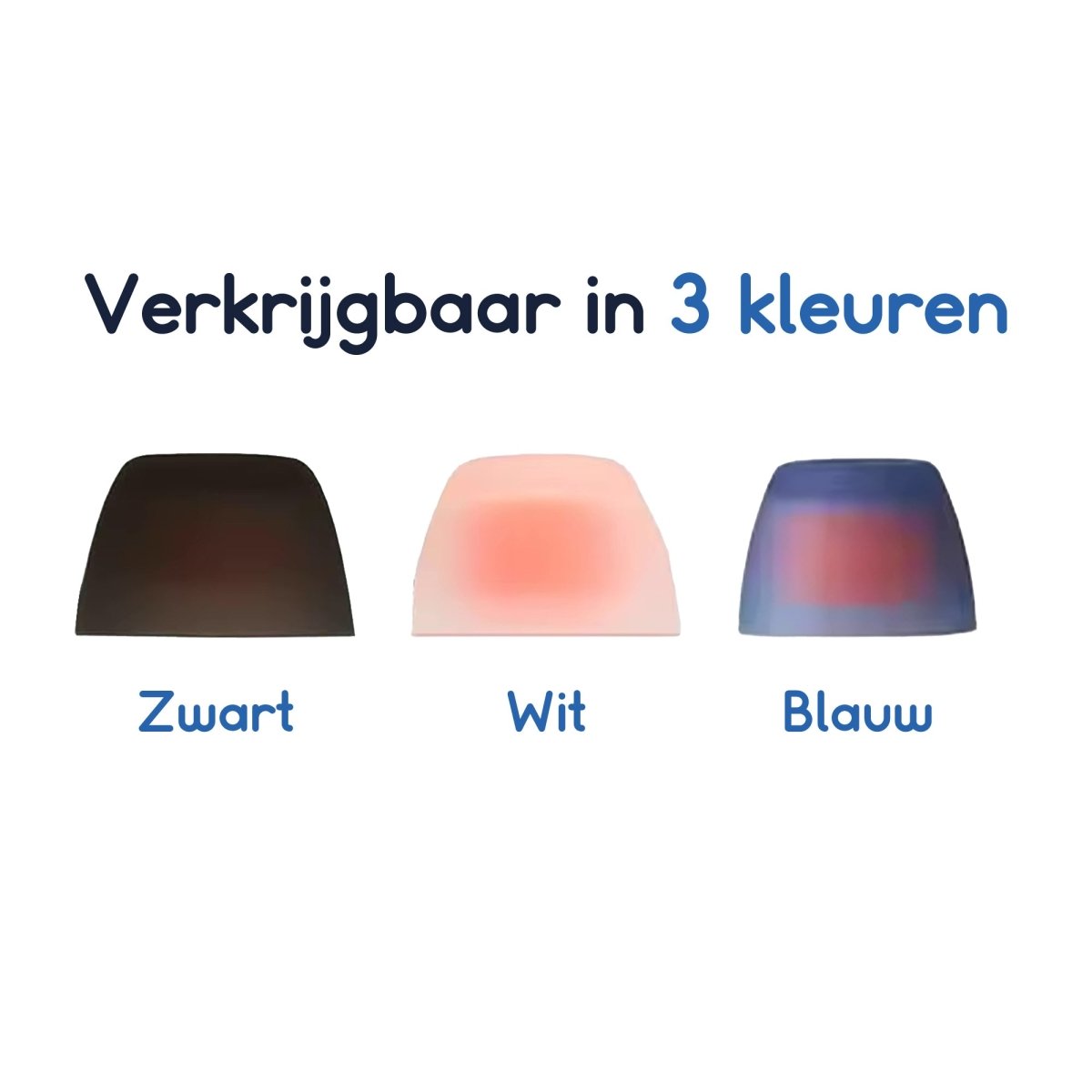 Ibley Siliconen oortips voor JBL Tune 230NC & JBL Live Pro+ wit - Siliconen Earplug - S/M/L formaat - 3 paar - 3 maten - JBL Tune 230NC oortips - JBL Live Pro+ oortips - Ibley