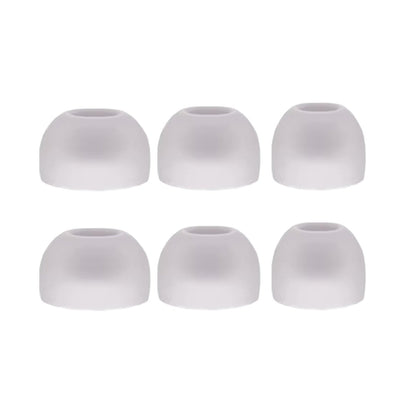 Ibley Siliconen oortips voor JBL Wave Beam & JBL Wave 200 wit - Siliconen Earplug - S/M/L formaat - 3 paar - 3 maten - JBL Wave Beam oortips - JBL Wave 200 oortips - Ibley