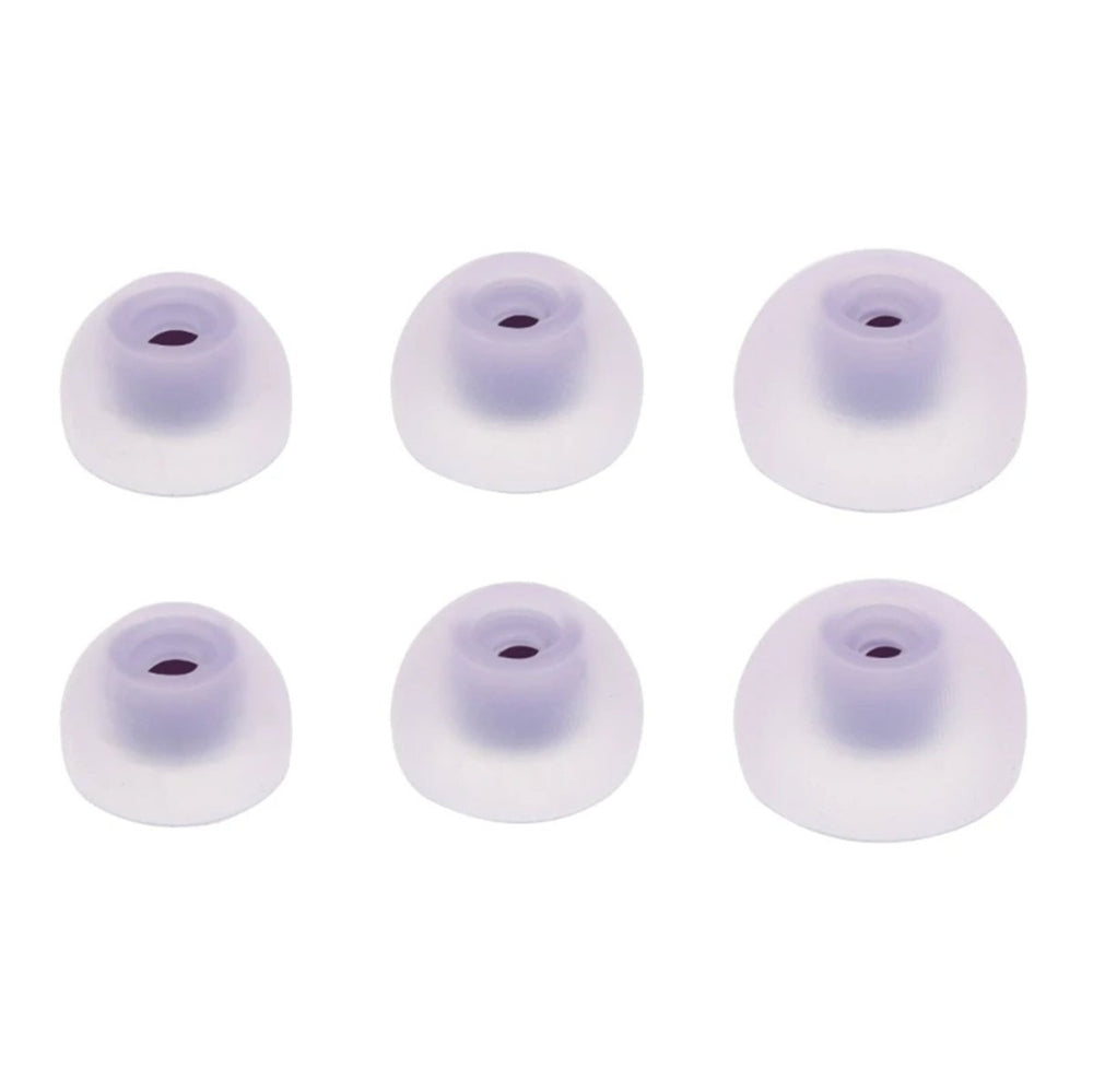 Ibley ComfortFit Siliconen oortips voor Samsung Galaxy buds 2 paars - Siliconen Earplug - S/M/L formaat - 3 paar - 3 maten