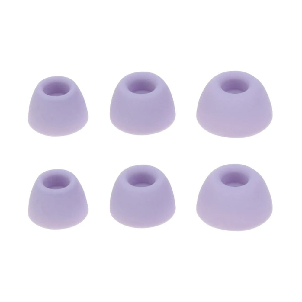 Ibley ComfortFit Siliconen oortips voor Samsung Galaxy Buds 2 Pro paars - Siliconen Earplug - S/M/L formaat - 3 paar - 3 maten