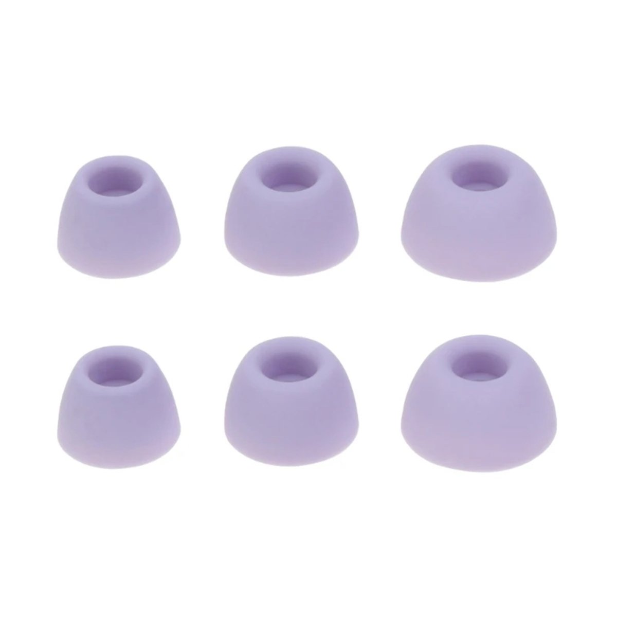 Ibley Siliconen oortips voor Samsung Galaxy Buds 2 Pro paars - Siliconen Earplug - S/M/L formaat - 3 paar - 3 maten - Ibley