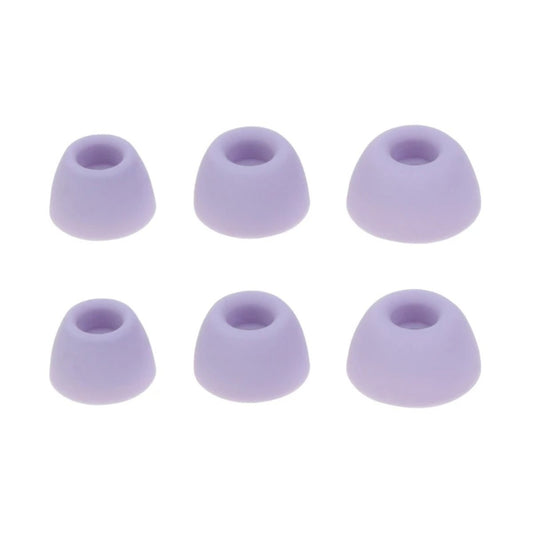 Ibley Siliconen oortips voor Samsung Galaxy Buds 2 Pro paars - Siliconen Earplug - S/M/L formaat - 3 paar - 3 maten - Ibley