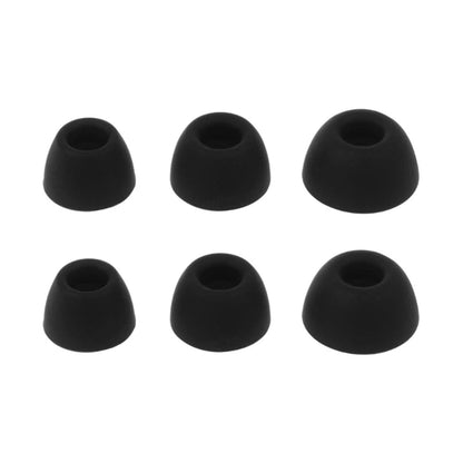 Ibley Siliconen oortips voor Samsung Galaxy Buds 2 Pro zwart - Siliconen Earplug - S/M/L formaat - 3 paar - 3 maten - Ibley