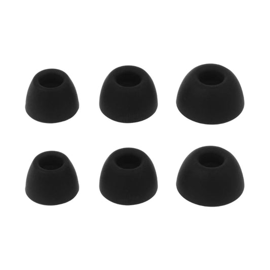 Ibley Siliconen oortips voor Samsung Galaxy Buds 2 Pro zwart - Siliconen Earplug - S/M/L formaat - 3 paar - 3 maten - Ibley