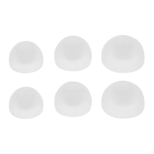 Ibley Siliconen oortips voor Samsung Galaxy buds 2 wit - Siliconen Earplug - S/M/L formaat - 3 paar - 3 maten - Ibley
