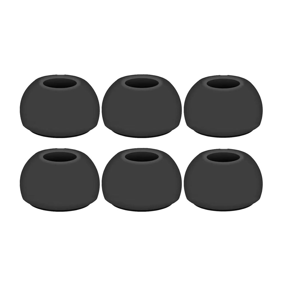 Ibley ComfortFit Siliconen oortips voor Samsung Galaxy Buds 3 Pro grijs - Siliconen Earplug - S/M/L formaat - 3 paar - 3 maten - Galaxy Buds 3 Pro oortips