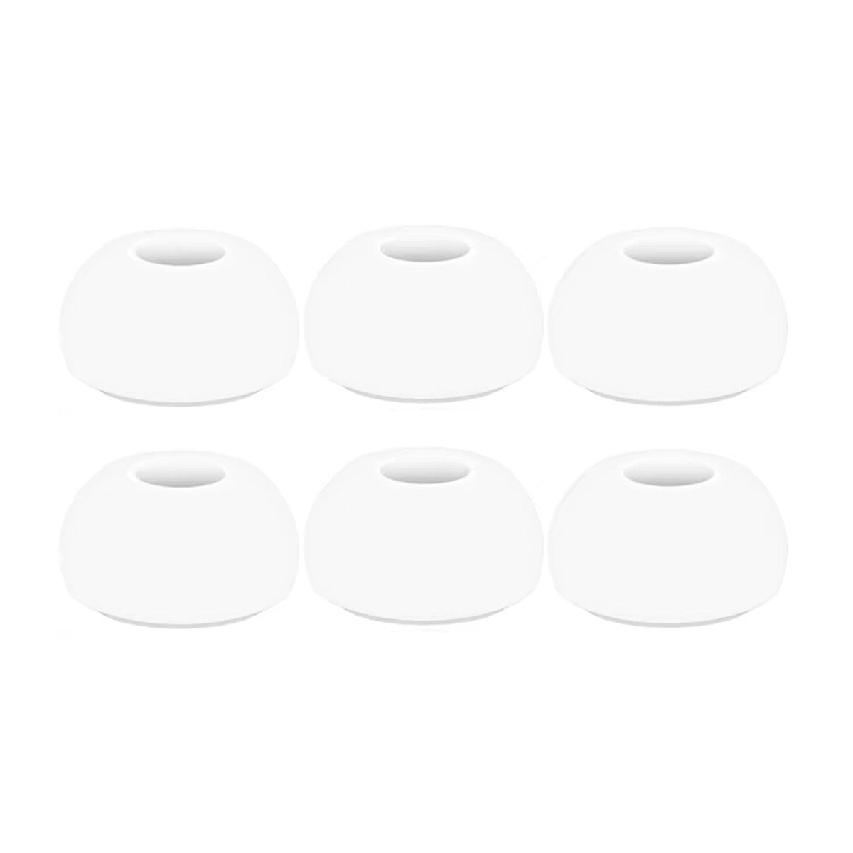 Ibley Siliconen oortips voor Samsung Galaxy Buds 3 Pro wit - Siliconen Earplug - S/M/L formaat - 3 paar - 3 maten - Galaxy Buds 3 Pro oortips - Ibley