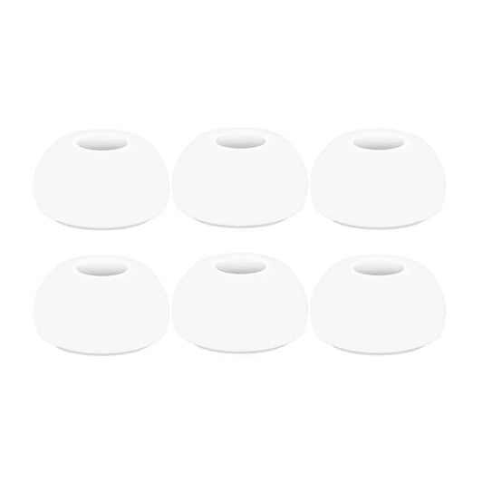 Ibley Siliconen oortips voor Samsung Galaxy Buds 3 Pro wit - Siliconen Earplug - S/M/L formaat - 3 paar - 3 maten - Galaxy Buds 3 Pro oortips - Ibley