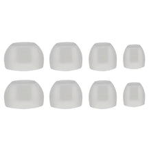 Ibley Siliconen oortips voor Sennheiser CX3.00/5.00/300S/7.00BT/6.00BT/Momentum Wit doorzichtig - Siliconen Earplug - S/M/L/XL formaat - 4 paar - 4 maten - Sennheiser CX3.00/5.00/300S/7.00BT/6.00BT/Momentum oortips - Ibley