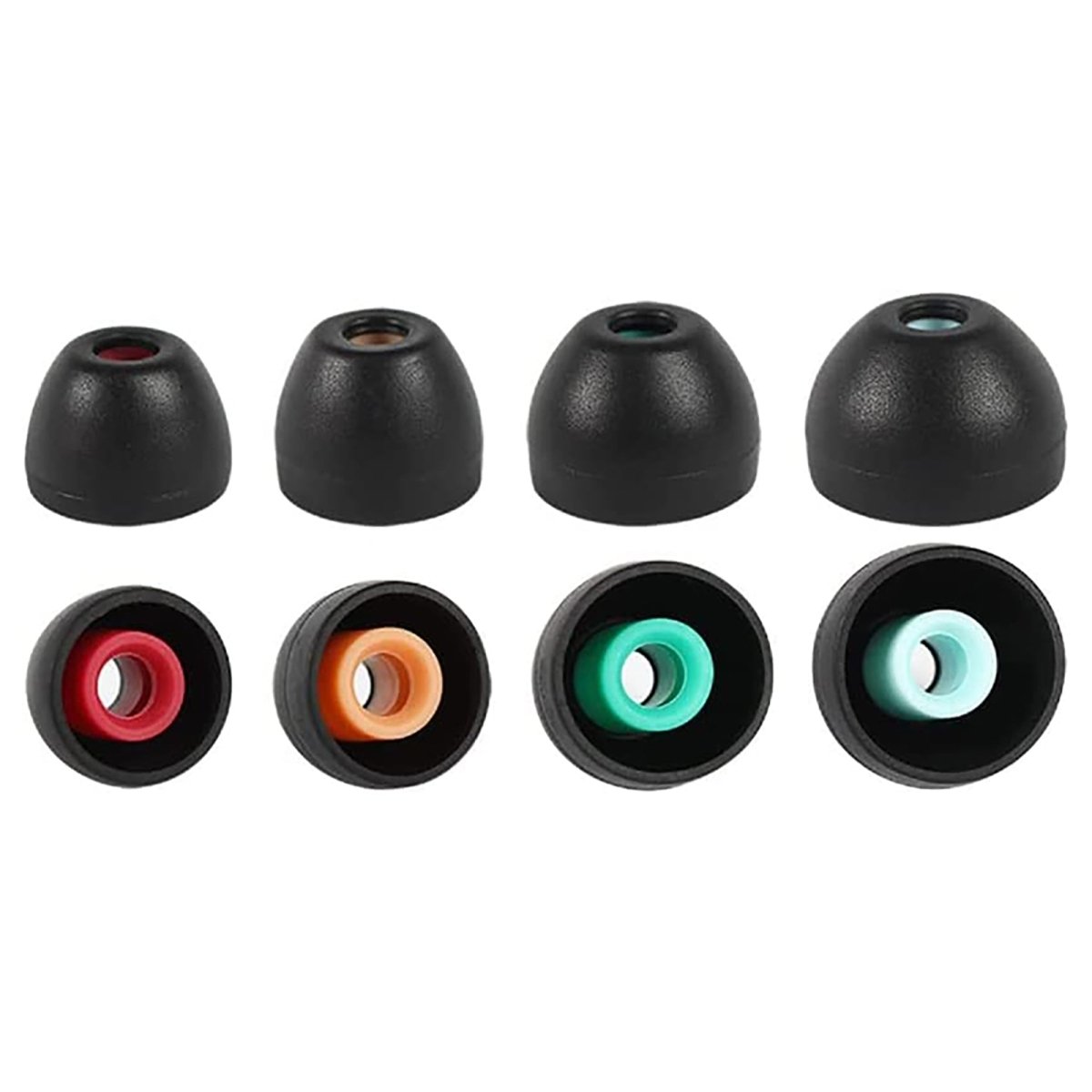 Ibley Siliconen oortips voor Sony WF - 1000xm4/xm3/xm2 zwart - Siliconen Earplug - XS/S/M/L formaat - 4 paar - 4 maten - Ibley