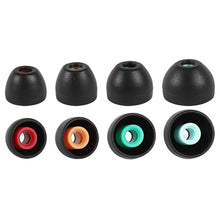 Ibley Siliconen oortips voor Sony WF - 1000xm4/xm3/xm2 zwart - Siliconen Earplug - XS/S/M/L formaat - 4 paar - 4 maten - Ibley