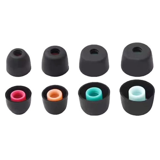 Ibley Siliconen oortips voor Sony WF - 1000xm5 zwart - Siliconen Earplug - XS/S/M/L formaat - 4 paar - 4 maten - Ibley