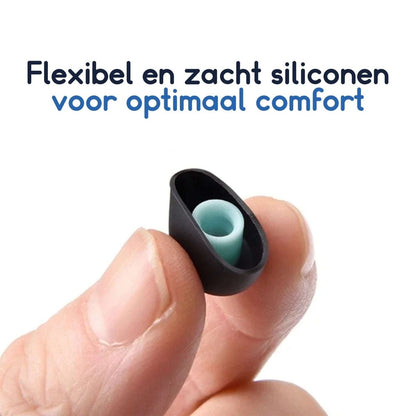 Ibley Siliconen oortips voor Sony WF - 1000xm5 zwart - Siliconen Earplug - XS/S/M/L formaat - 4 paar - 4 maten - Ibley