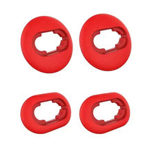 Ibley siliconen tips voor Galaxy buds Live Rood - Siliconen Earplug - S/L formaat - 2 paar - 2 maten - Ibley
