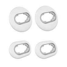Ibley siliconen tips voor Galaxy buds Live Wit - Siliconen Earplug - S/L formaat - 2 paar - 2 maten - Ibley