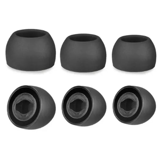 Ibley Siliconen tips voor Samsung Galaxy buds pro zwart - Siliconen Earplug - S/M/L formaat - 3 paar - 3 maten - Ibley