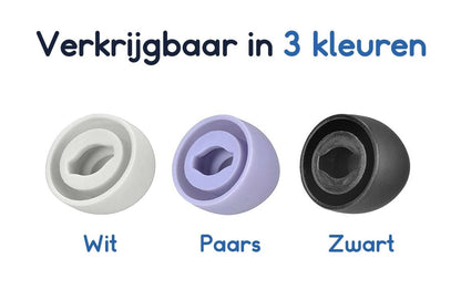 Ibley Siliconen tips voor Samsung Galaxy buds pro zwart - Siliconen Earplug - S/M/L formaat - 3 paar - 3 maten - Ibley