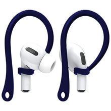 Ibley Sport hooks blauw voor Apple AirPods Pro 1/2 & AirPods 3/4 - Oorhaken - Siliconen sport haken - Geschikt voor AirPods Pro 1/2 en Apple AirPods 3/4 - Set van 2 - Ibley