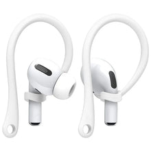 Ibley Sport hooks wit voor Apple AirPods Pro 1/2 & AirPods 3/4 - Oorhaken - Siliconen sport haken - Geschikt voor AirPods Pro 1/2 en Apple AirPods 3/4 - Set van 2 - Ibley