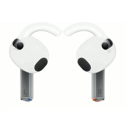 Ibley Sport hooks wit voor Samsung Galaxy Buds 3 - Oorhaken - Siliconen sport haken - Geschikt voor Samsung Galaxy Buds 3 - Set van 2 - Ibley