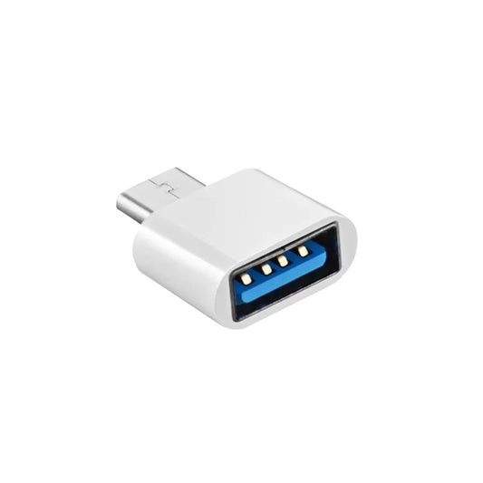 Ibley USB - C Adapter – USB - C naar USB - A – OTG Converter – USB 3.0 – Wit - Ibley