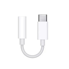 Ibley USB - C naar 3.5mm mini jack adapter wit - Audioadapter - USB - C naar AUX adapter - Android, iPhone & iPad hoofdtelefoonaansluiting - Ibley