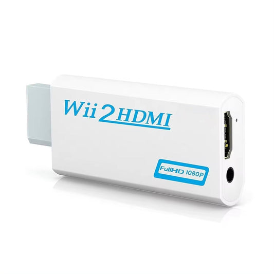 Ibley Wii naar HDMI Adapter - 1080p Full HD - Plug & Play - Wit - Ibley